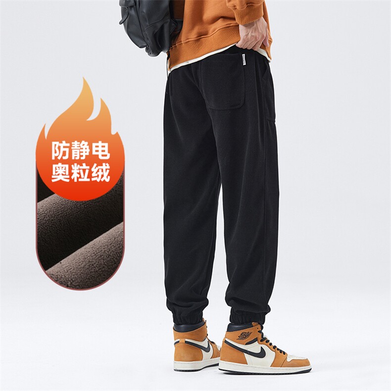A178-1DY527AP85奥粒绒秋冬季美式休闲卫裤,男装休闲裤,电商A178-1