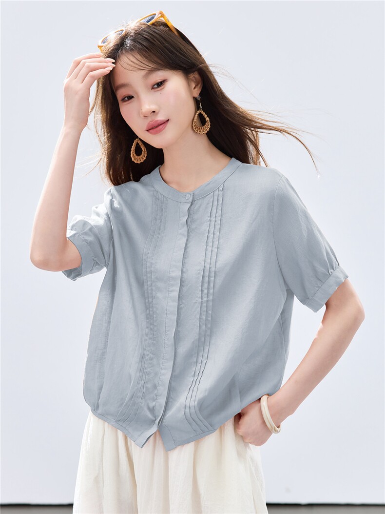 现货新款2026夏装文艺风女士两件套套装,女装套装/套裙,木子恋