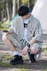 小香风套装设计短衬DCS9019P45短裤DK8797P40套装DT9029P85，男装休闲套装，星座227-7