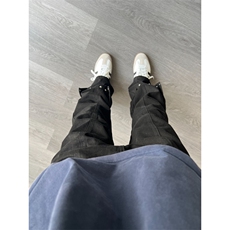 【有货】排扣牛仔裤男夏季美式vibe风裤子高街直筒微喇C112LL-P50，男装牛仔裤，星座1007（原301D）
