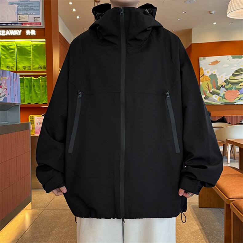 JK5008/P65春装新款个性软壳冲锋衣夹克男潮上衣外套，男装夹克，电商A141