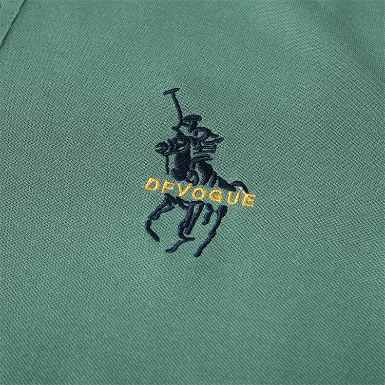 短袖T恤男翻领刺绣薄款上衣夏季新款中年男士休闲百搭纯色Polo衫,男装T恤,电商B212（原钱塘6029）