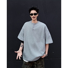 C506P37夏装男装短袖个性休闲时尚半袖宽松男装T恤，男装T恤，星座512-6