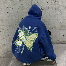 抖音供货、复合重磅360克现货连帽卫衣宽松D223A-WY2373-特P35，男装卫衣，电商019-1