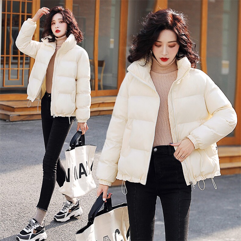 短款羽绒棉服女2025冬新款面包服棉衣韩版宽松洋气减龄小棉袄外套,女装棉衣/棉服,心心服饰