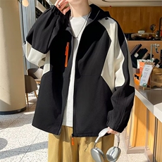 冲锋衣外套男春秋款美式高街夹克春季潮牌痞帅网红休闲衣服JK503，男装夹克，星座506