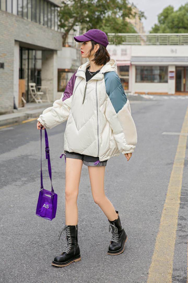 时尚不挑人羽绒服，包容性很强，女装羽绒服，里亚尔