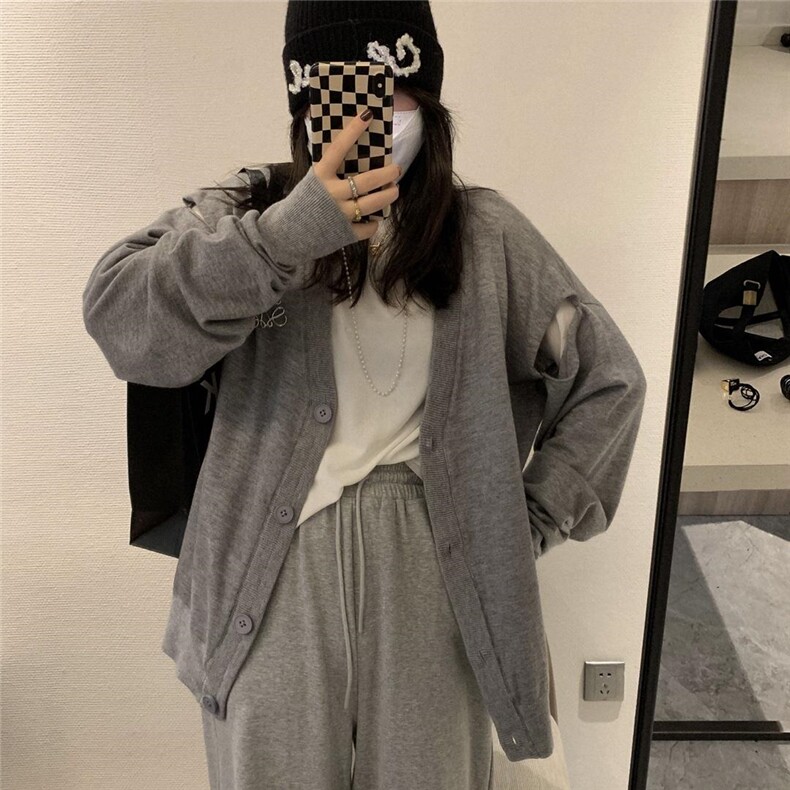 断袖针织开衫，其它，XTZ style