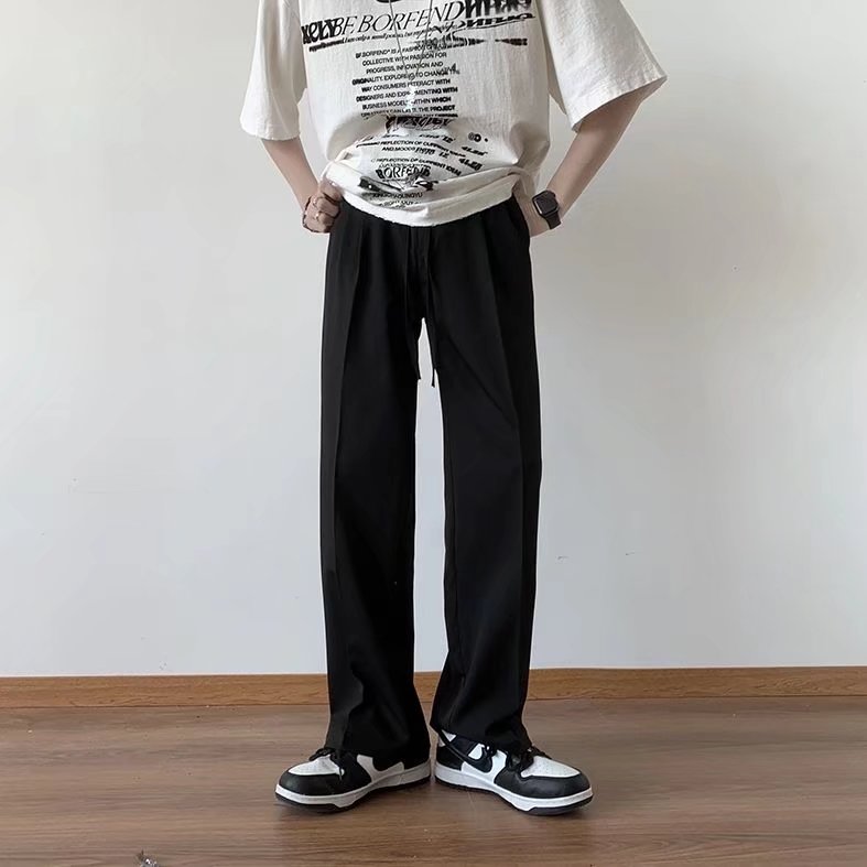 男春季休闲时尚潮流系绳西裤X217P35,男装西裤,星座1116-2
