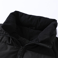 新标白鸭绒简约休闲立领外套纯色加厚羽绒服ESY0221-P205，男装羽绒服，电商B306