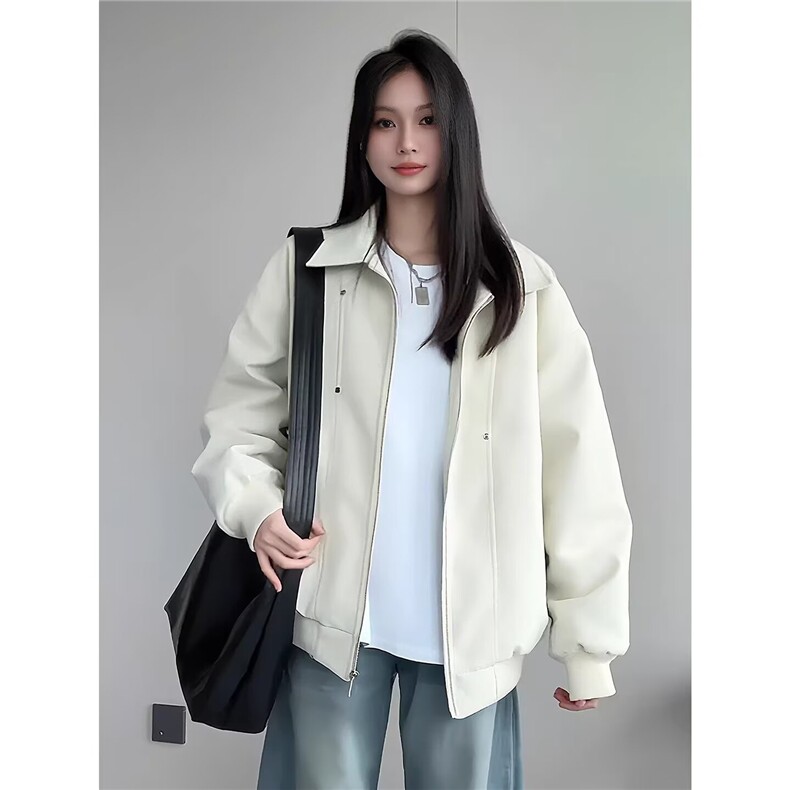 韩系高级感格纹袖口风衣外套女2026年春季新款气质温柔宽松大衣潮，男装风衣，星座506A