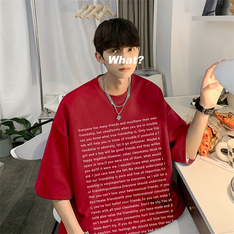 数据超好220克重磅美式潮牌短袖t恤T1192-P28直播有280克品质P35,男装T恤,电商A486