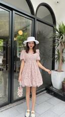 2021夏装新款韩版连衣裙，女装连衣裙，晗菲曼琪