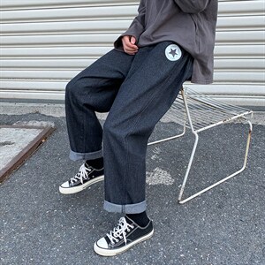 NK44008-P38直筒牛仔裤男士大码宽松九分裤男休闲长裤子男，男装休闲裤，电商A040