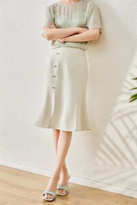 1106#鱼尾裙，S—XXL，高性价比，气质款图片