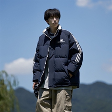 量大优可提供视频冬棉衣立领条纹HD019-1-MF5110-P75，男装棉衣，电商019-1