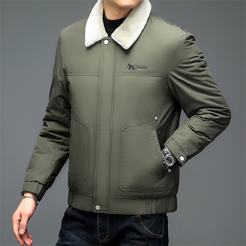 NN8231钱塘2020-3时尚休闲冬季厚款百搭简约中年男士羽绒服P175,男装羽绒服,钱塘207-3
