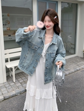 【现货】主推烫钻牛仔外套P155-K248，女装短外套，浙宝128A