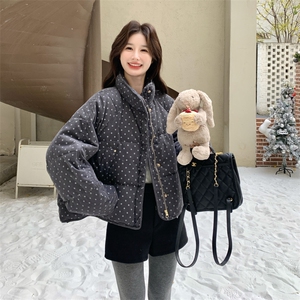 xian货 灯芯绒碎花50羽绒服2C090-9025-P245-K368图片