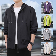 夏季户外防晒衣皮肤风衣外套透气凉爽长袖防紫外线防晒服FS90-35，男装防晒衣，星座1402-1