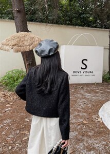 2022秋装小香风外套图片