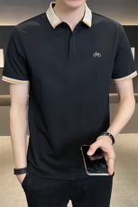 主推款2023小单车短袖刺绣大码翻领Polo衫轻奢半袖上衣T0232-P55，男装T恤，电商D342