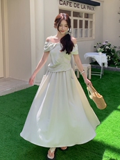 2025夏装新款吊带+半身裙套装两件套，女装套装/套裙，浙宝220