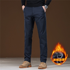 秋冬纯棉加绒保暖棉裤子休闲裤直筒时尚男裤138-p45/加绒p55，男装棉裤，星座224-1