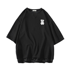 春夏季七分袖t恤男大码五分袖男短袖中袖砖墙挂拍Q11292-P30，男装T恤，电商A040A