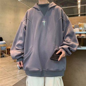 HY0631-P40卫衣女春秋季薄款2025新款宽松显瘦百搭韩版学院风上衣图片