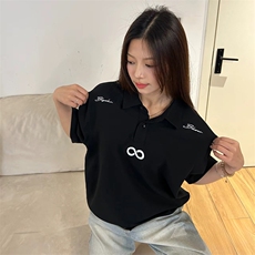 可设48小时支持抖音得物来样二开网眼透气翻领t恤美式短袖POLO衫，男装T恤，电商A486-1