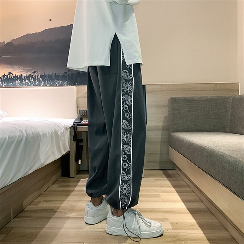 冰丝裤子男款夏薄款男生休闲裤男夏季速干运动裤男裤，女装休闲裤，星座1210-1