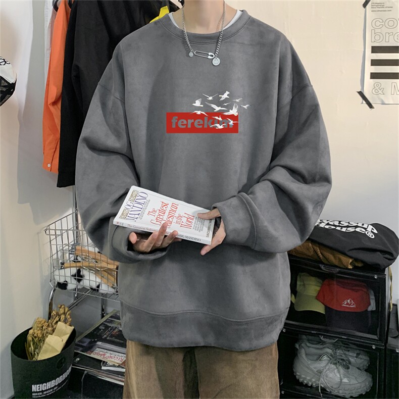 特p32高品质360G麂皮绒圆领卫衣JW2431,男装卫衣,电商B370