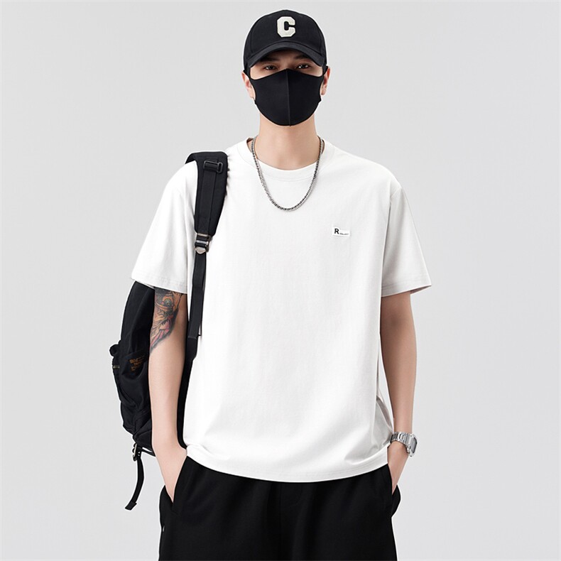 男士短袖T恤夏季新款时尚百搭休闲运动圆领半袖上衣T2202-P38控69,男装T恤,电商A237