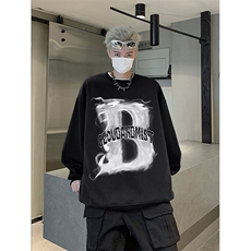 2025秋季男潮流休闲wycm7829卫衣圆领纯棉特批28控49，男装卫衣，星座605(原A050)
