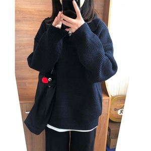 毛衣男秋冬美式复古套头针织衫cleanfit慵懒高级感外套 M5015图片