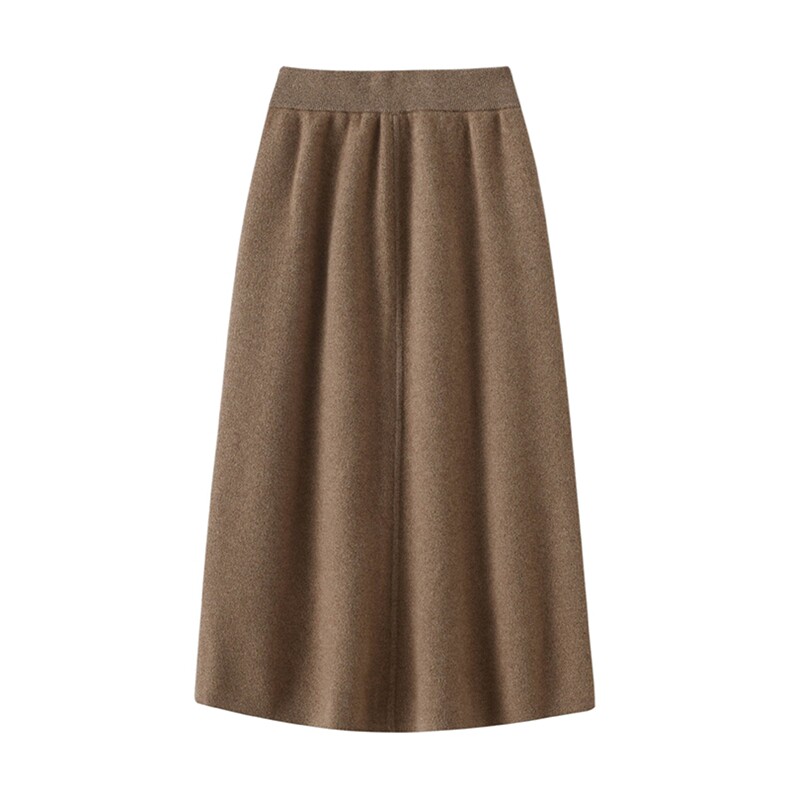 2025年秋季时尚百搭通勤简约休闲女士羊绒裙，女装半身裙，玖雪绒羊绒