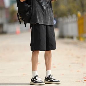 港风 抖音品质冲锋裤短裤五分裤休闲裤工装裤A014-DY2321-P55控78图片