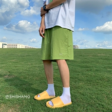 2023夏季速干短裤休闲宽松网红潮牌痞帅外穿五分裤子DK310-特批15，男装休闲裤，星座718-1