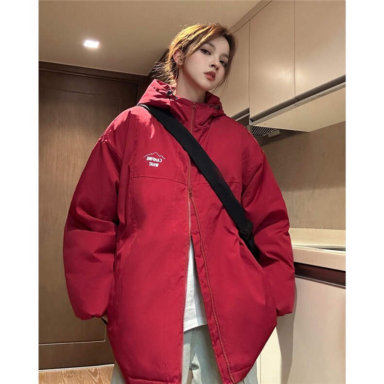 中性！冬季新款港风防水棉衣美式宽松情侣装棉服外套女23083-P118,女装棉衣/棉服,电商C213(原B265)