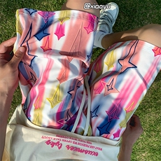 XZ616夏季新款坠星冰丝裤休闲沙滩裤TY875P25控39，男装休闲裤，星座512A（原616）