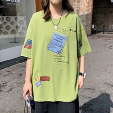 数据款！纯棉百搭印花中性风短袖t恤男女潮流体恤情侣T336P28，男装T恤，电商B220