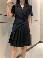 2023夏装新品西装连衣裙，女装西装，小车家(5F)