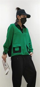 休闲针织小衫图片