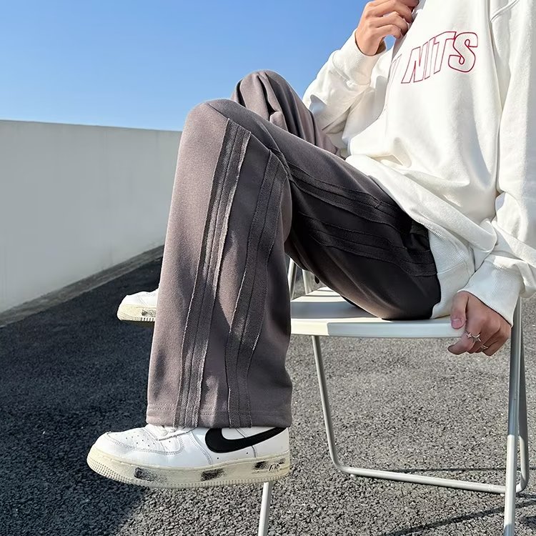 美式牛仔裤男春秋新款休闲直筒裤k213P35图片
