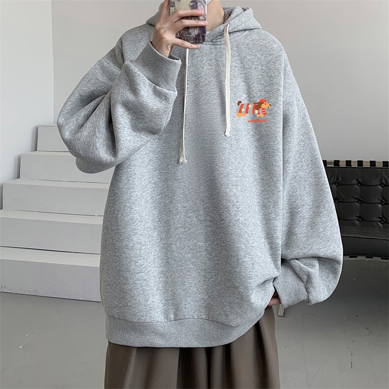 连帽卫衣男大码胖子帽衫大号运动服WY2438-P35,男装卫衣,电商A040