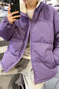 抖音直播连帽棉衣假两件加厚棉袄情侣款百搭面包服MY111-P65图片