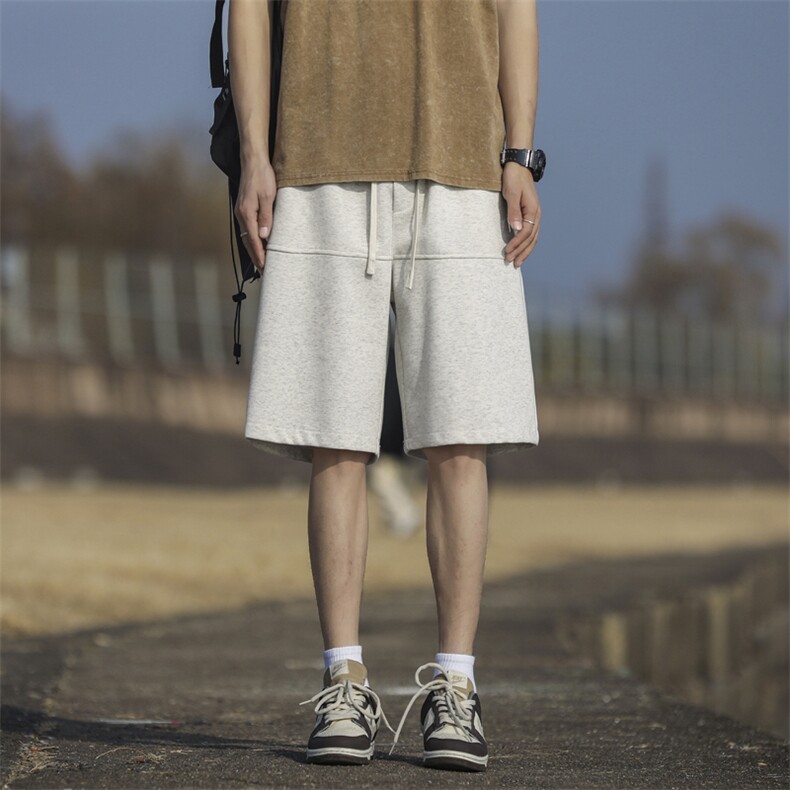 纯棉五分短裤男夏季宽松直筒休闲百搭潮牌裤子XD1720特批27,男装牛仔裤,星座718