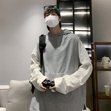 港风马甲男无袖连帽2023秋冬季新款ins宽松百搭帅背心W3536-P32，男装背心/马甲，星座412-2