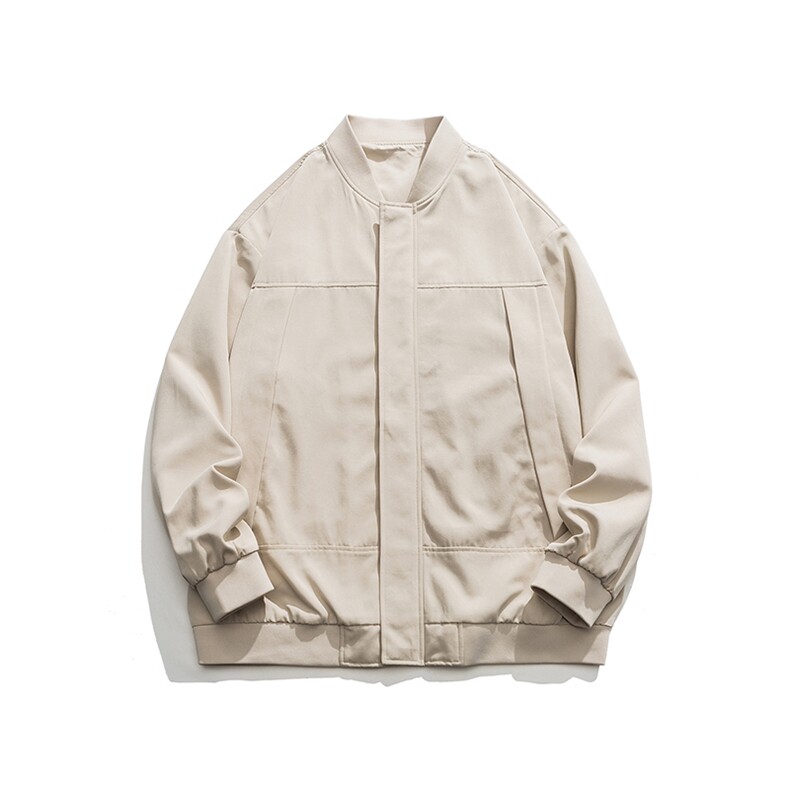 新款飞行夹克男美式复古棒球服外套高街潮牌CYJK9269 P-75控价109图片